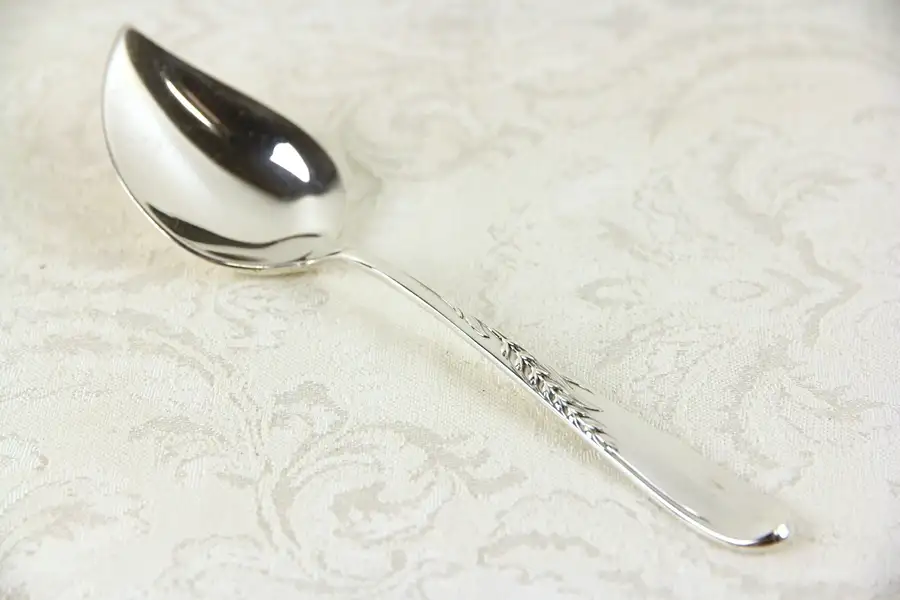 Main image of Wheat Reed & Barton Sterling Silver Jelly or Relish Serving Spoon