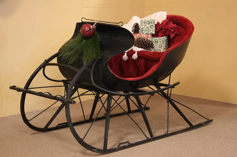 Main image of Victorian Antique Cutter or Horse Drawn Sleigh