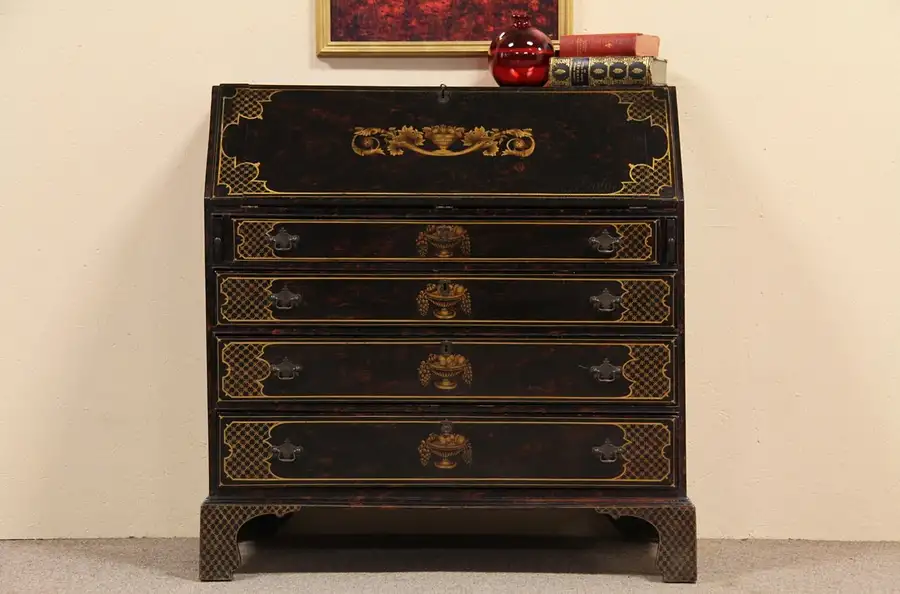 Main image of Greek Revival 1820 Secretary Desk
