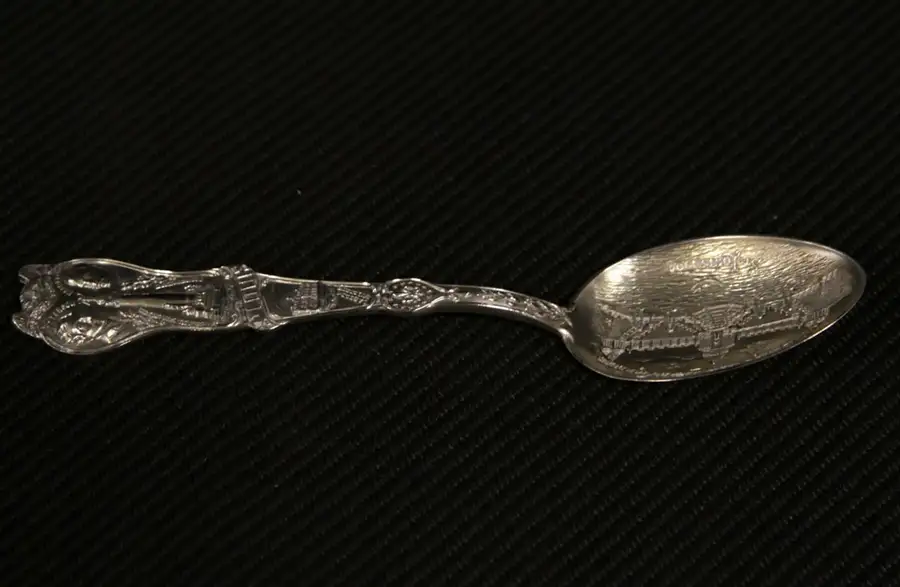 Main image of Sterling Silver 1904 St. Louis World's Fair Souvenir Spoon