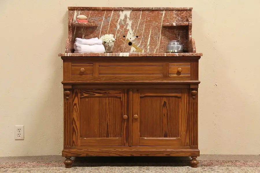Main image of Marble & Pine Ship Sink & Vanity
