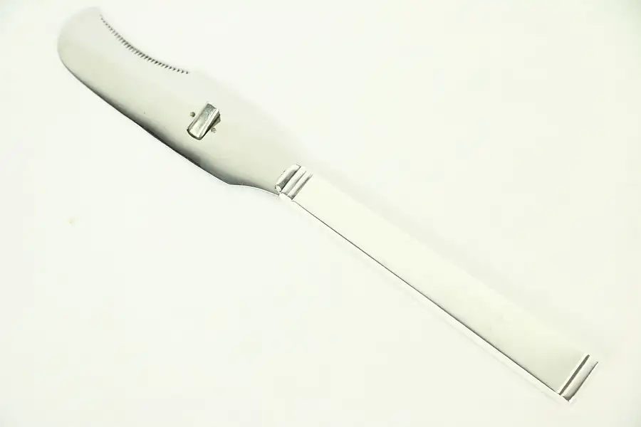 Main image of Sterling Silver Bar Knife, Solingen Blade, Twist Cutter, Sorensen Denmark