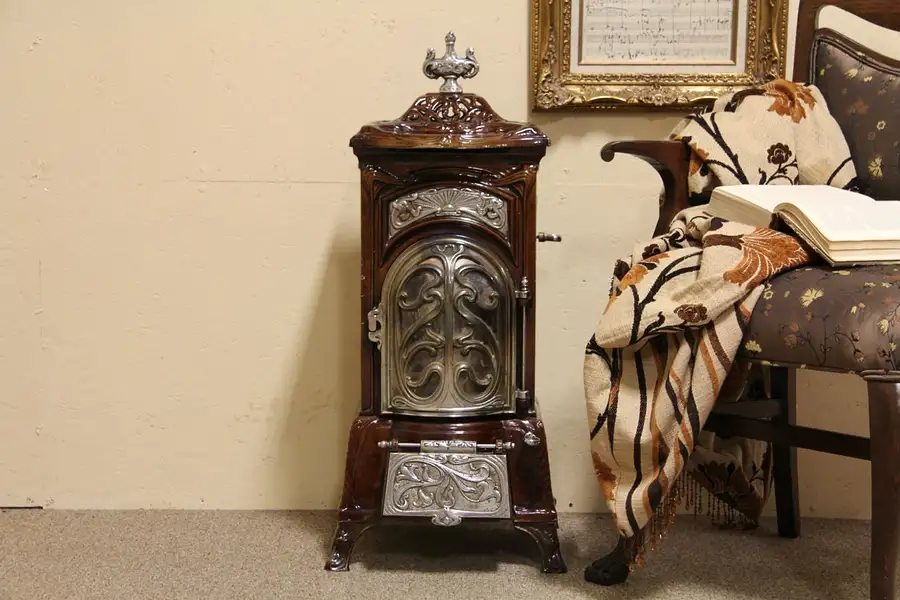 Main image of French Porcelain Stove or Heater