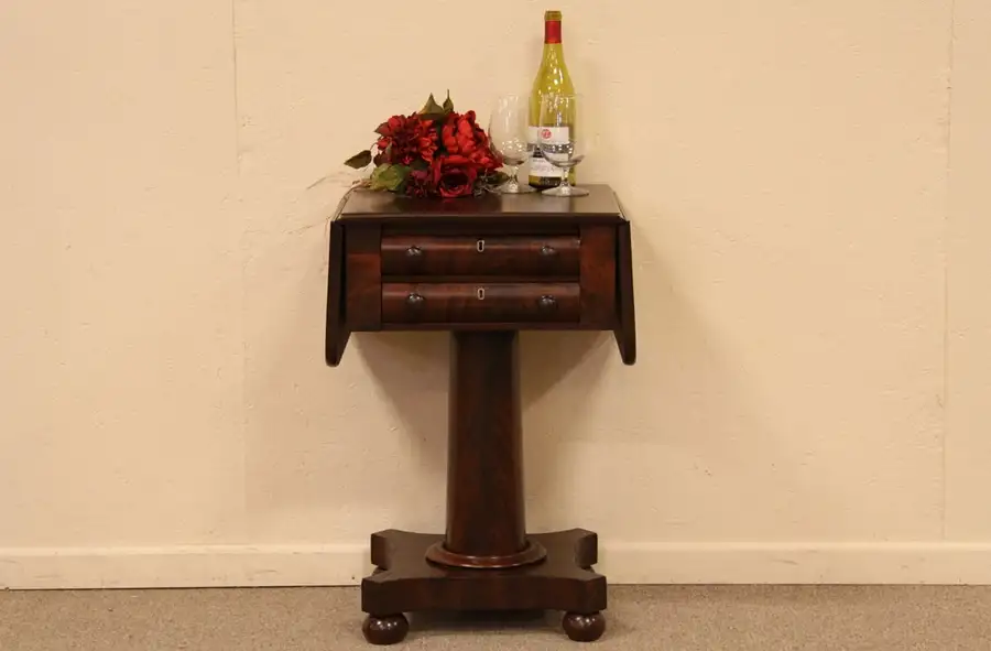 Main image of Empire 1840 Dropleaf Lamp or Sewing Table