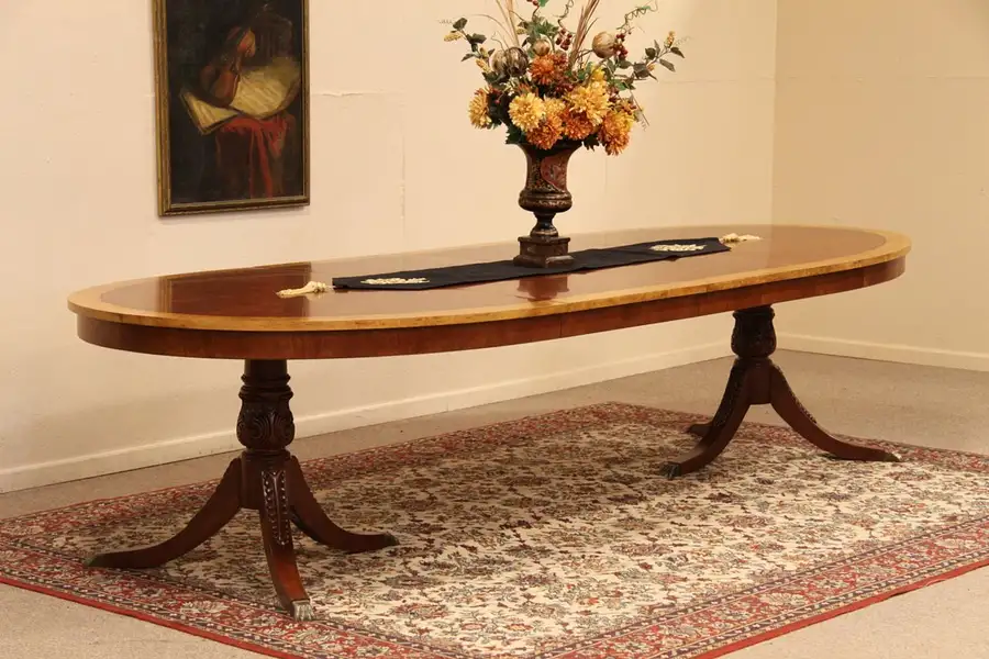 Main image of Henredon Arcadia Cherry 10' 8" Sunburst Dining Table