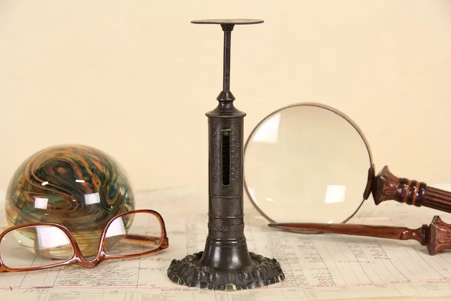 Main image of Brass 1880 Antique Postal Scale, Winfield of Birmingham, England
