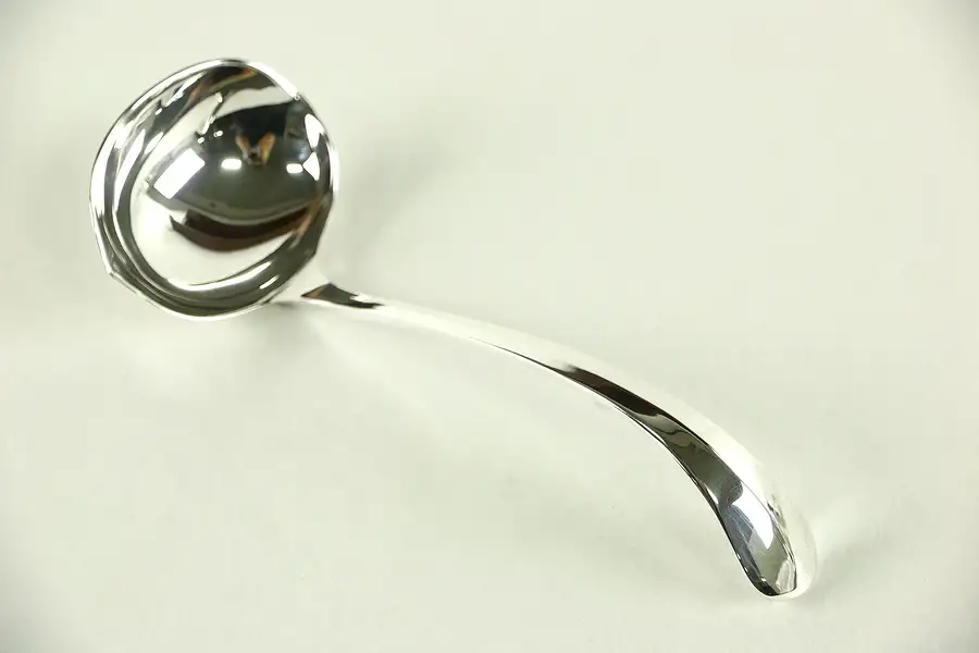 Main image of Silverplate English 1940's Vintage Sauce or Gravy Lable