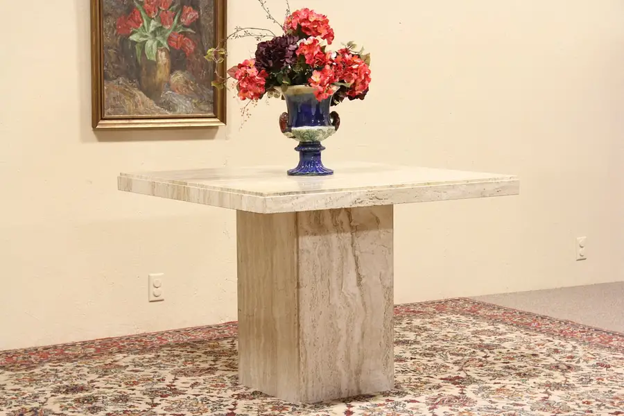 Main image of Contemporary Travertine Table