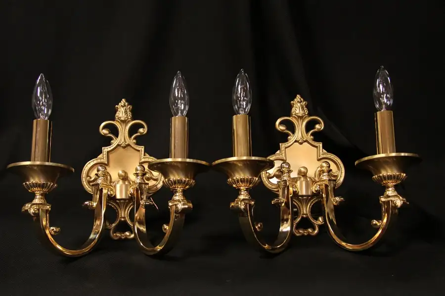 Main image of Pair Fabbian Italian Double Wall Sconce Lights