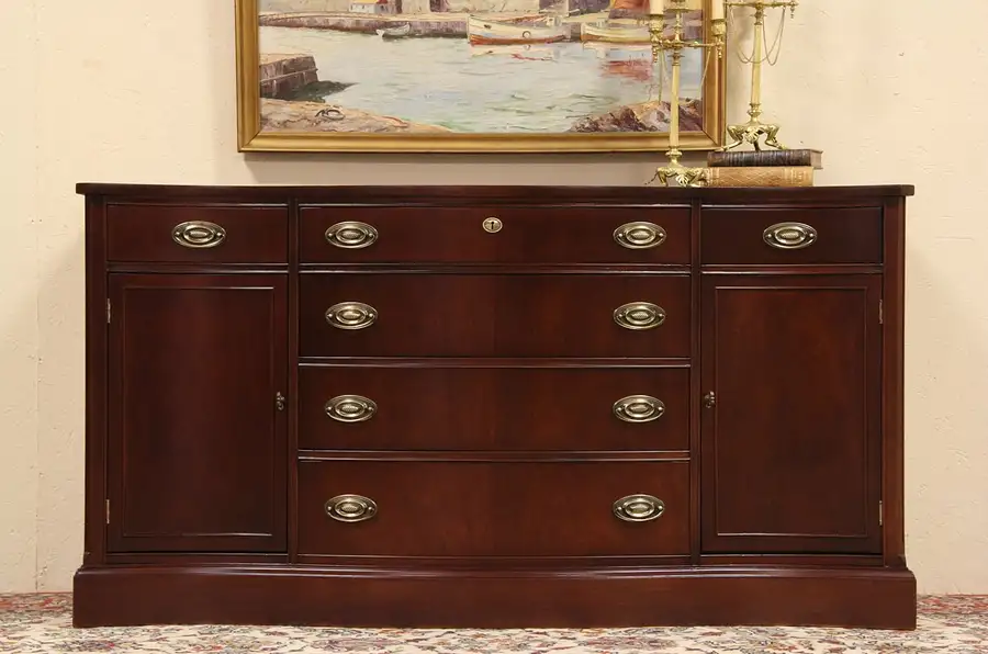 Main image of Mahogany Vintage Bassett Sideboard or Server