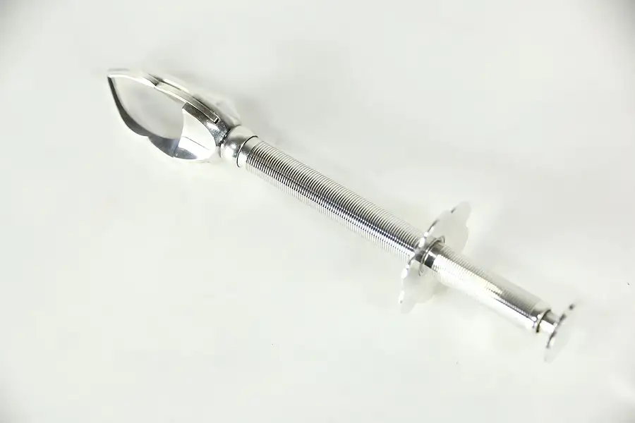Main image of Silverplate Vintage 5" Olive Pincer or Tongs