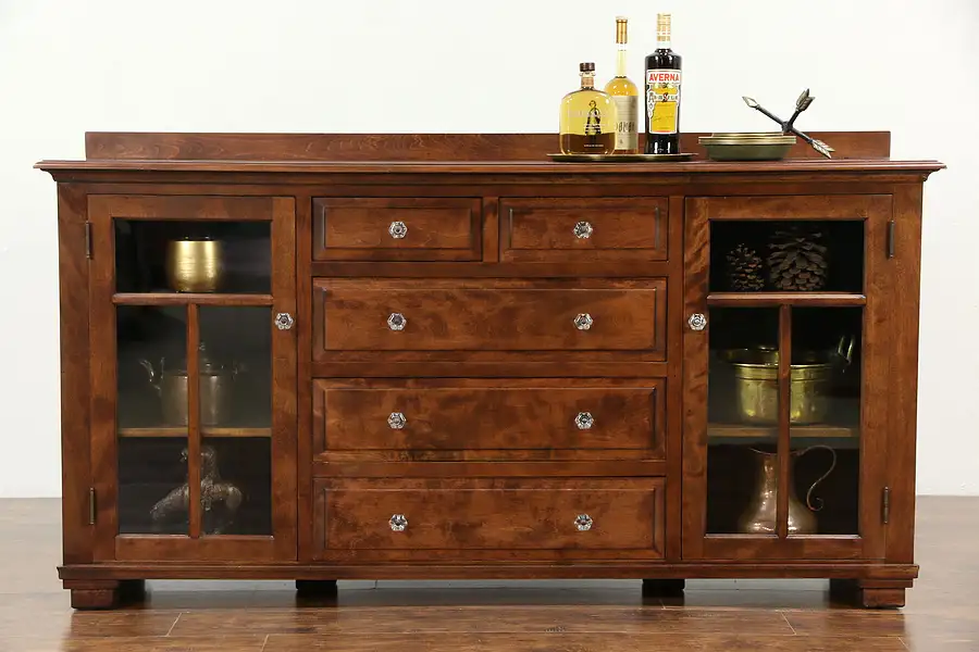Main image of Craftsman 1910 Antique Sideboard Cabinet, TV Console