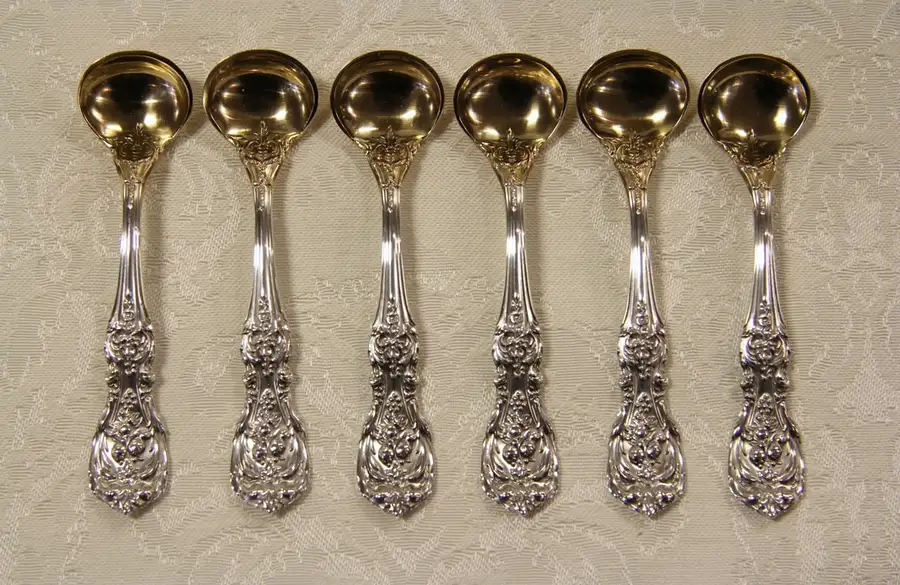Main image of Francis I Sterling Silver Set of 6 Salt Spoons by Reed & Barton