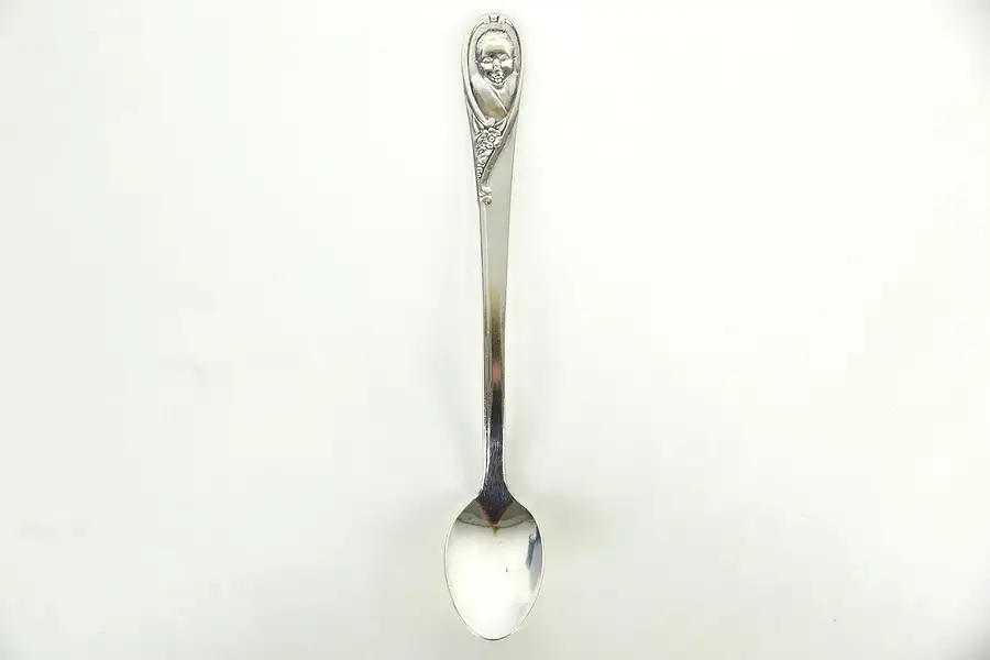 Main image of Gerber Winthrop Silver Plate Baby Spoon