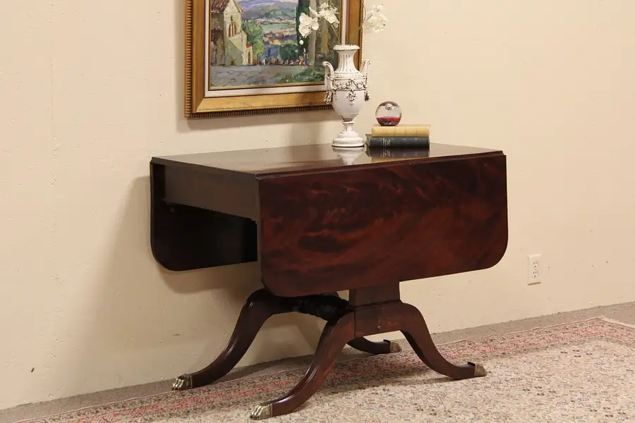 Main image of Mahogany Breakfast, Tea or Sofa Table