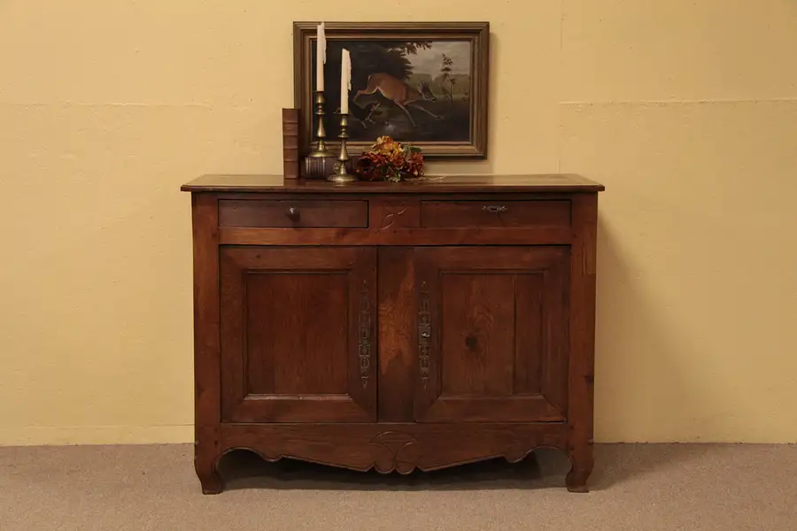 Main image of Country French Late 1700's Antique Sideboard