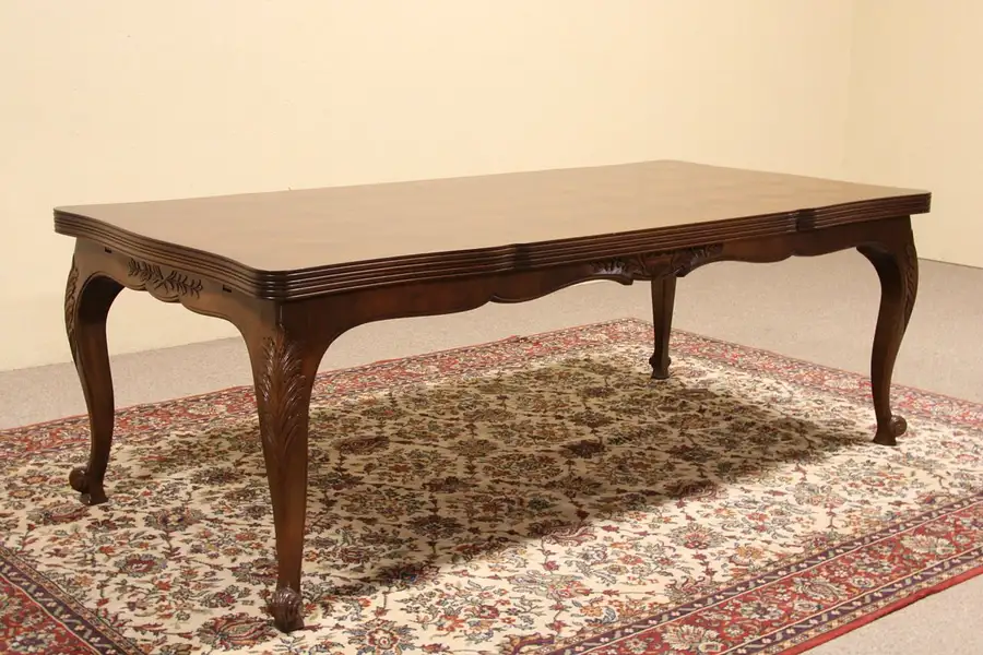 Main image of Country French Carved Cherry Trouvailles 11' Dining Table