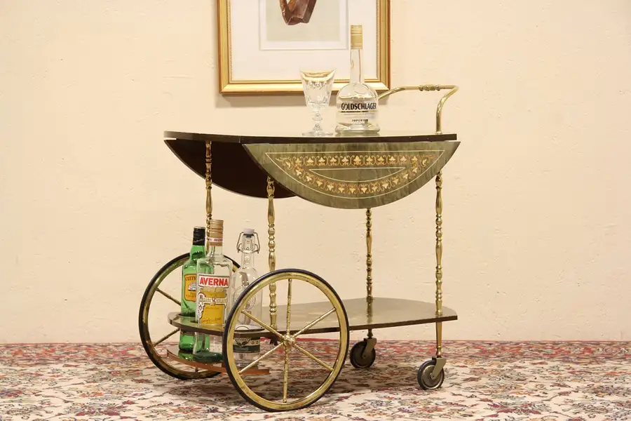 Main image of Italian Dessert or Beverage Cart, Tea Trolley