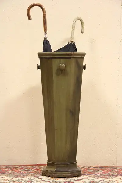 Main image of Umbrella Stand or Vase, Copper Liner