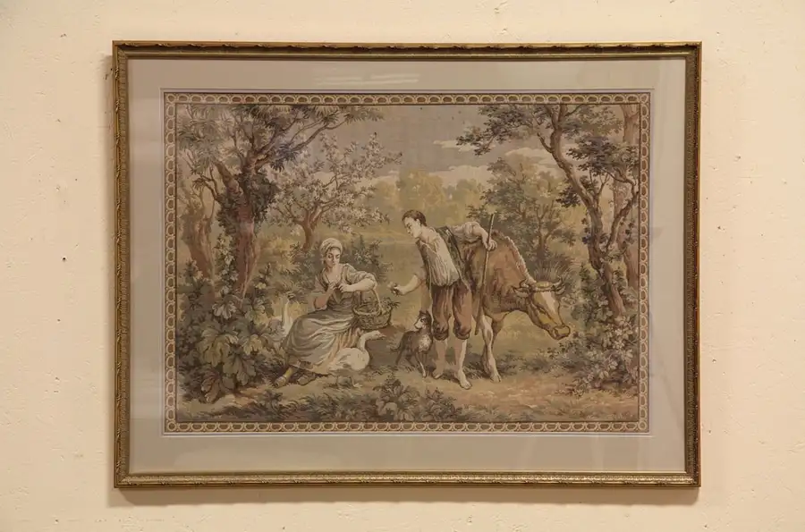 Main image of Framed French Tapestry