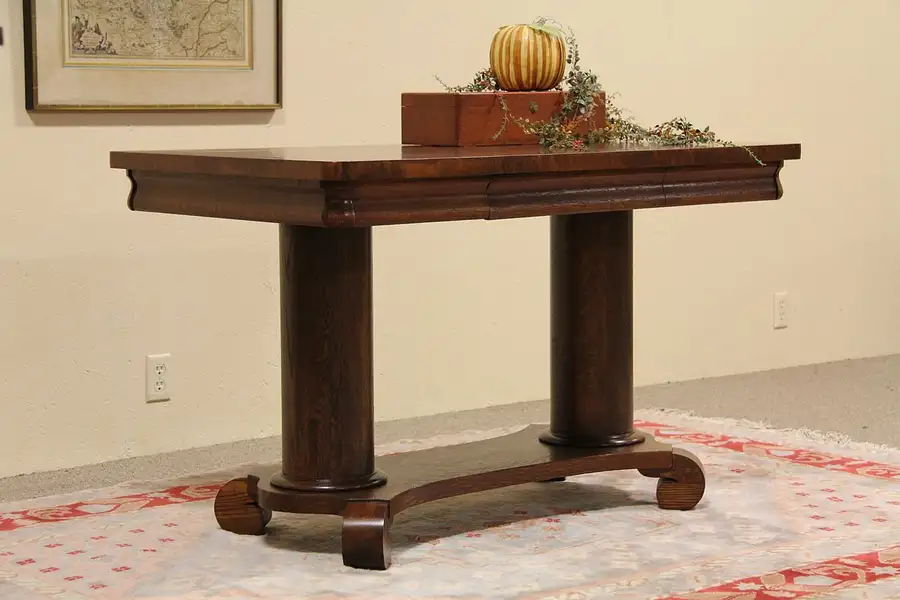 Main image of Mersman Ohio Oak Library Table