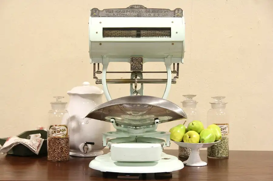 Main image of Computing Scale of Dayton, Ohio 1915 Antique Grocery or Candy Scale