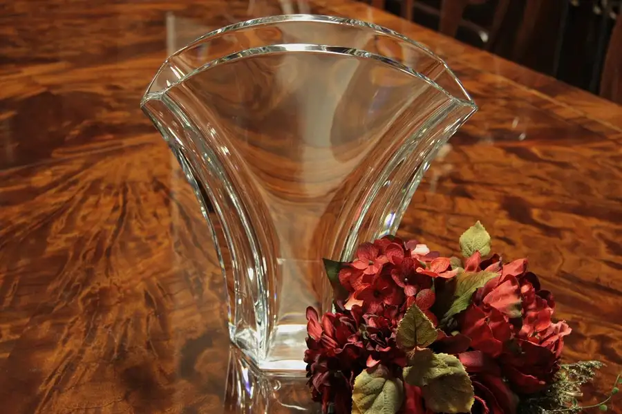 Main image of Baccarat 11 1/2" French Crystal Vase
