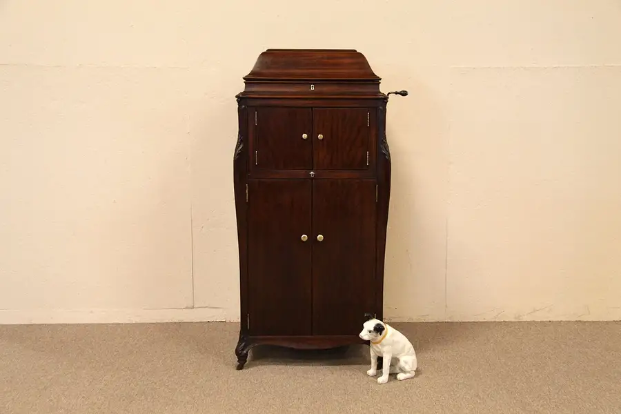 Main image of Victor Victrola Antique Phonograph Record Player