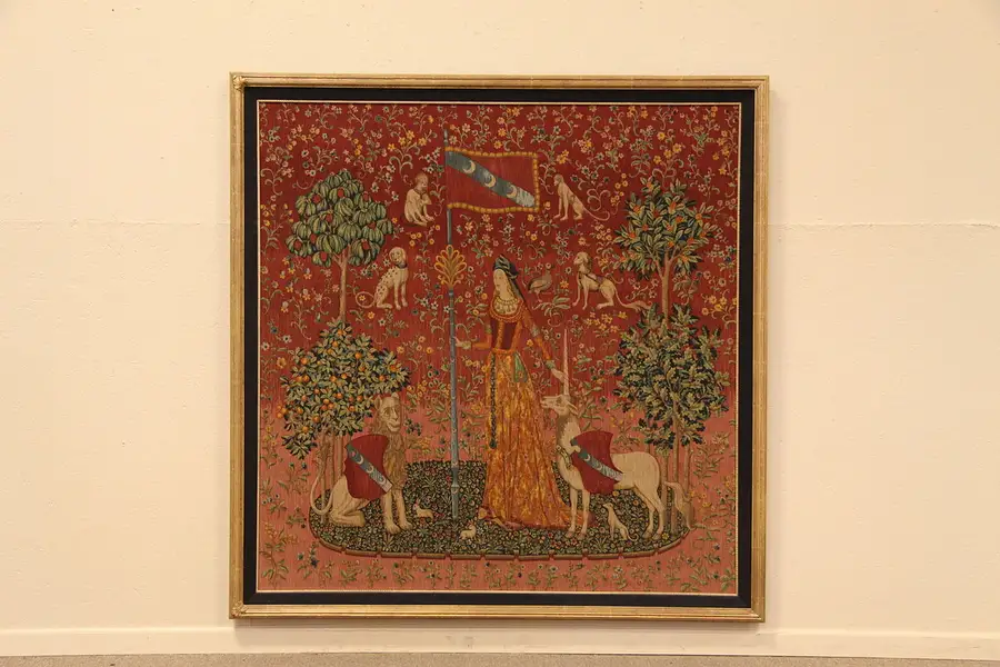 Main image of The Lady and the Unicorn Touch Tapestry
