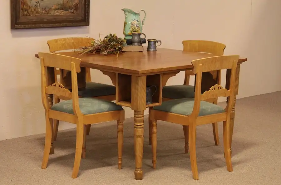 Main image of Tiger Maple Pub, Tavern Game Table with Mug Shelves