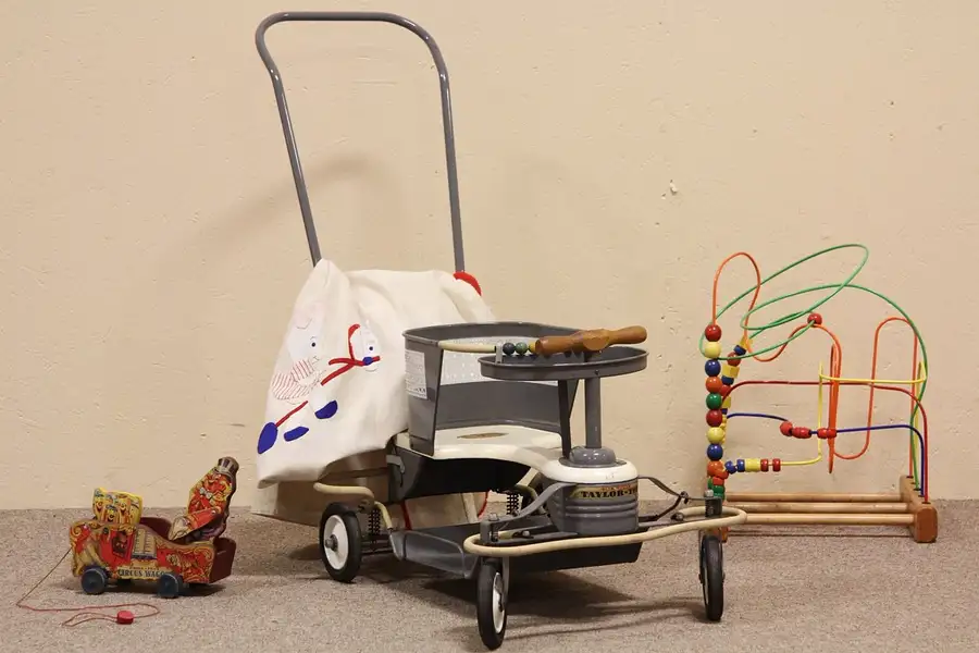 Main image of Taylor Tot Child's Vintage Walker Stroller