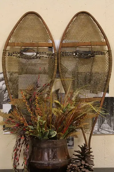 Main image of Pair 1930's Native American Snow Shoes