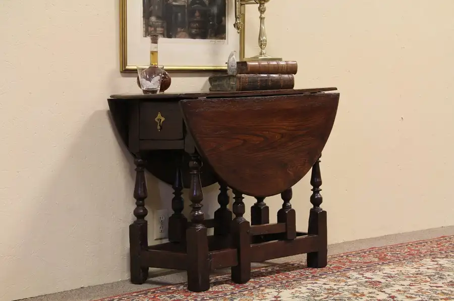 Main image of Country Oak Antique 1700's Table