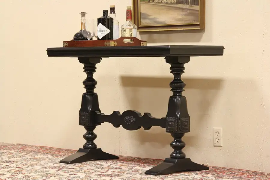 Main image of Art Deco 1930 Antique Sofa Table or Hall Console