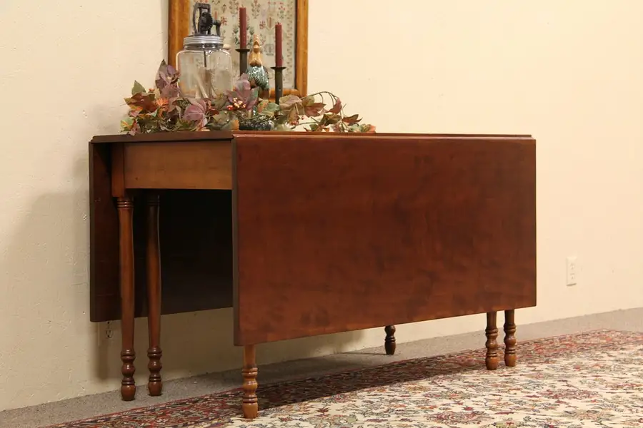 Main image of New England Sheraton Cherry Dining Sofa Table