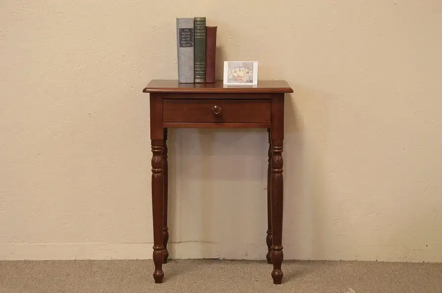 Main image of New England Cherry 1860 Lamp Table