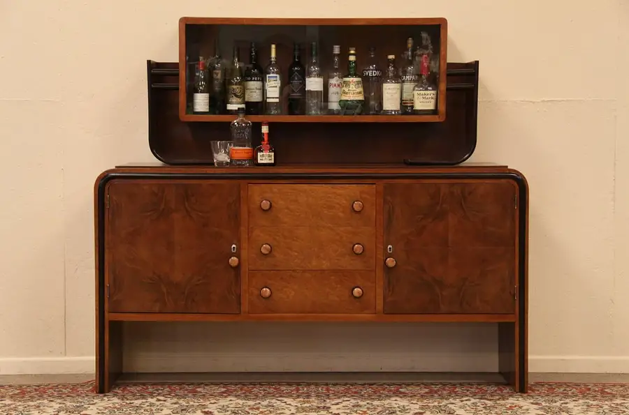 Main image of Art Deco Sideboard, Server or Back Bar