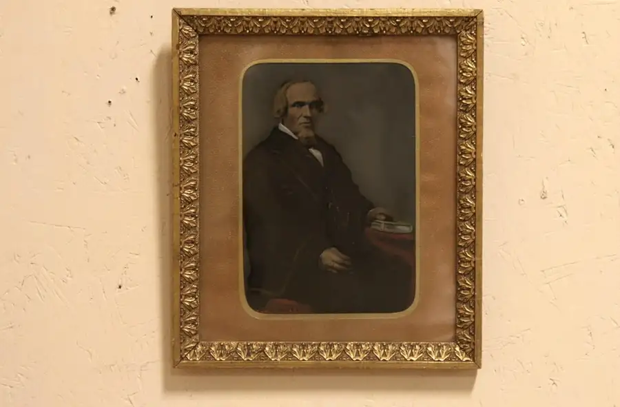Main image of Colored Tintype Photograph - Portrait of a Man