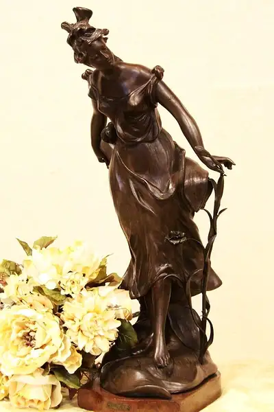 Main image of Ceillet by Tairo Art Nouveau Antique Sculpture
