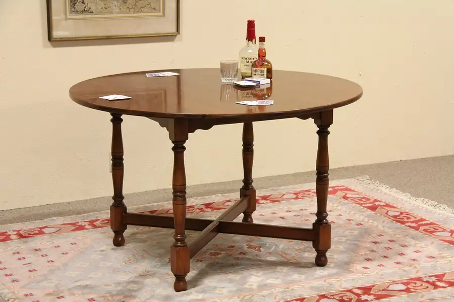 Main image of Round Pub, Game or Breakfast Dining Table