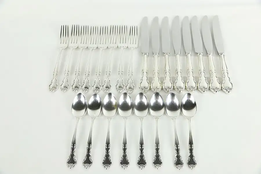 Main image of Easterling American Classic Sterling Silver Set 3 Pc. Place Settings for 8