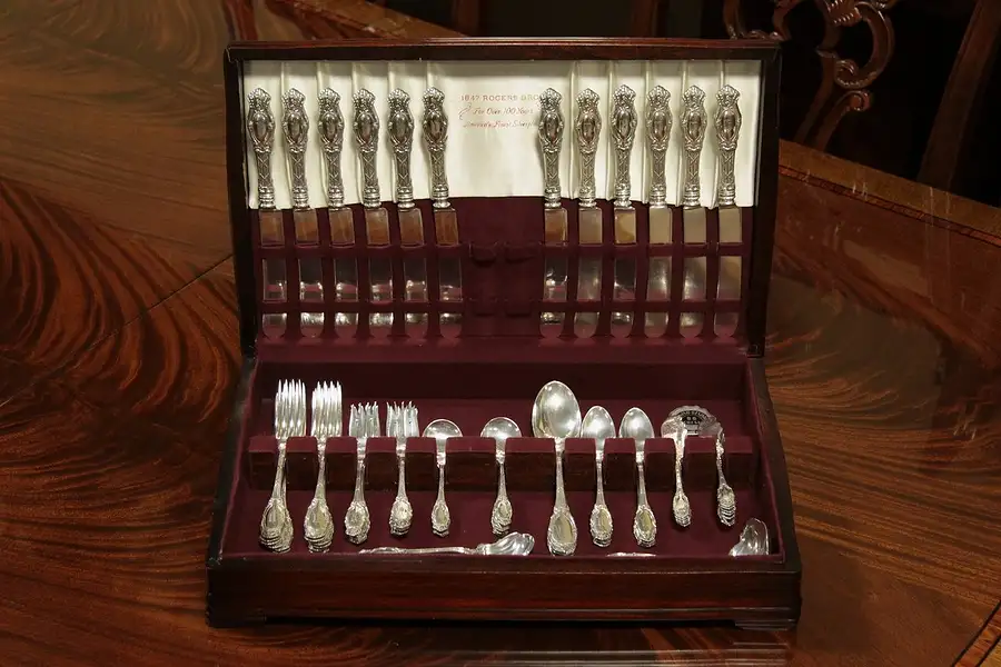Main image of Abbottsford International 81 Pc. Sterling Flatware