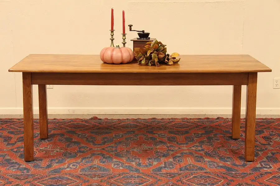 Main image of Country Pine 6'7 Farmhouse Harvest Table