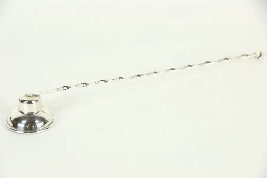 Main image of Sterling Silver Vintage Candle Snuffer, Signed