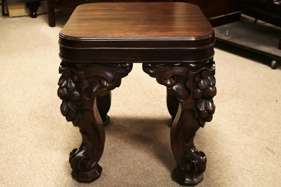 Main image of Victorian Table or Pedestal, Carved Piano Legs
