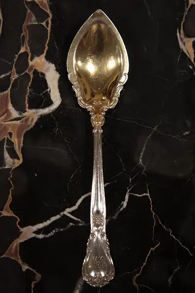 Main image of Victorian 1897 Sterling Silver Grapefruit Spoon
