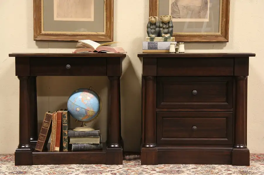 Main image of Pair Michael's Restoration Hardware Nightstands or End Tables