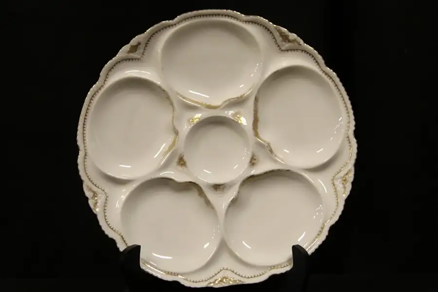 Main image of Haviland Limoges Antique 1900 French Oyster Plate
