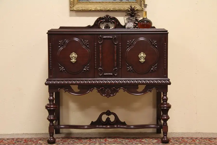 Main image of Tudor Sideboard, Huntboard or Credenza