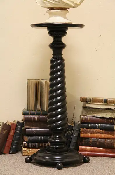 Main image of Spiral Sculpture Pedestal or Plant Stand